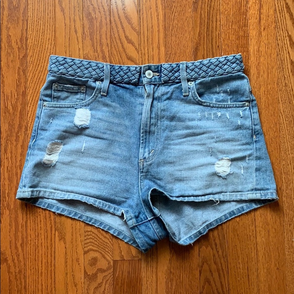 tularosa emma high rise shorts